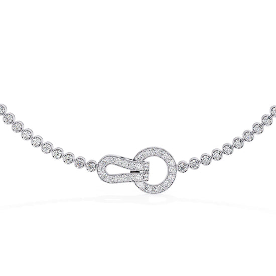 Luxe Loop Lab Diamond Necklace