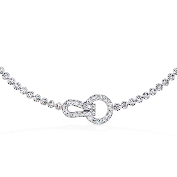 Luxe Loop Lab Diamond Necklace