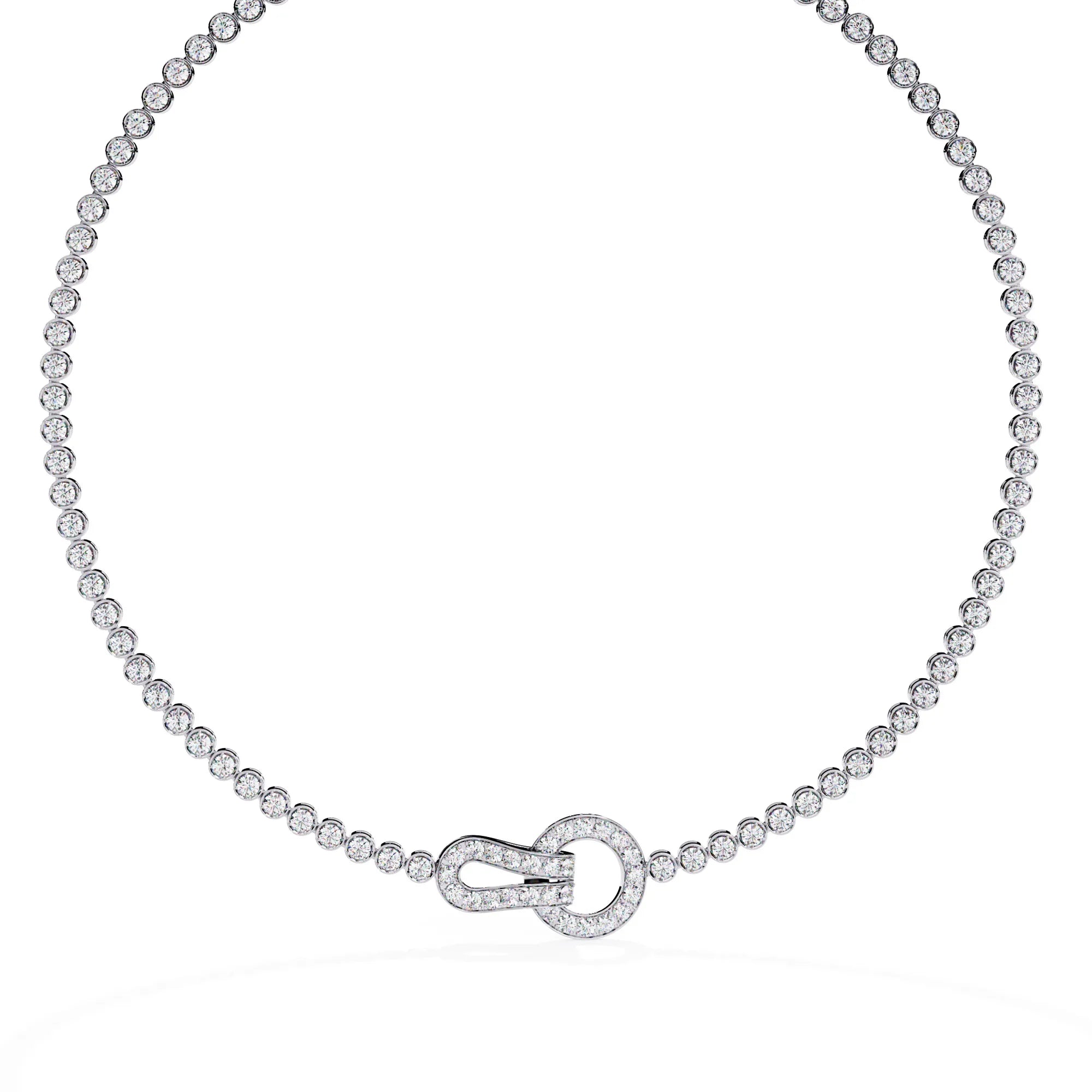 Luxe Loop Lab Diamond Necklace