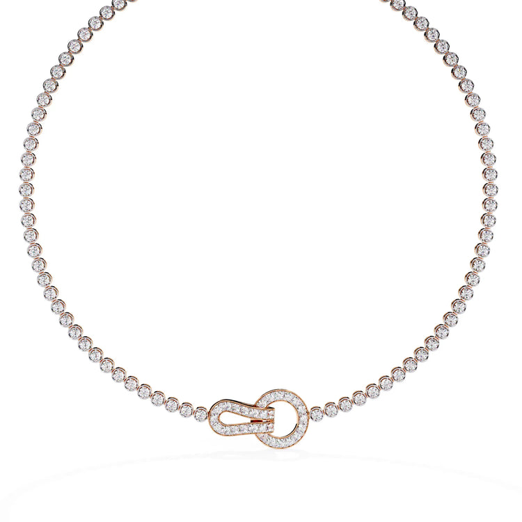 Luxe Loop Lab Diamond Necklace