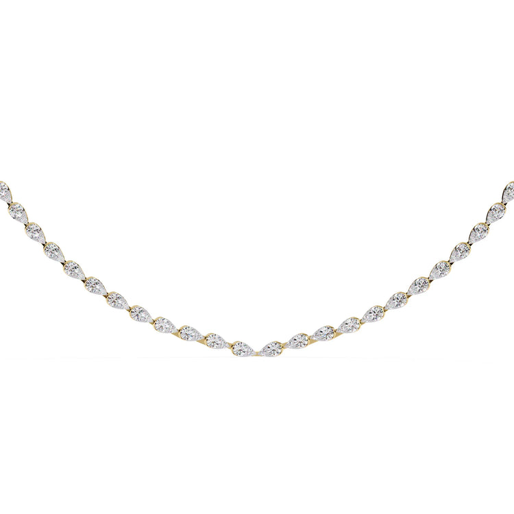 Eternal Twist Moissanite Necklace