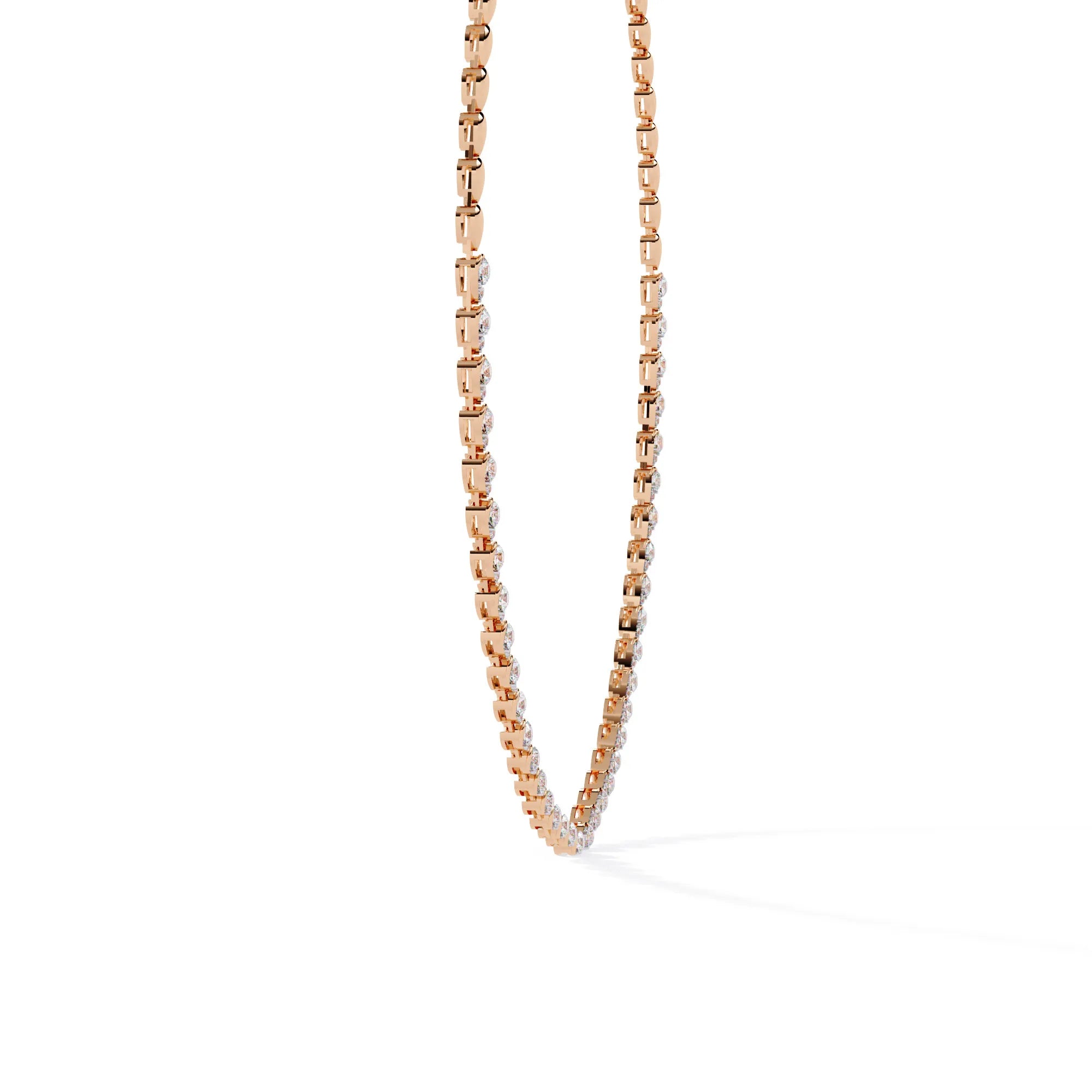 Eternal Twist Moissanite Necklace