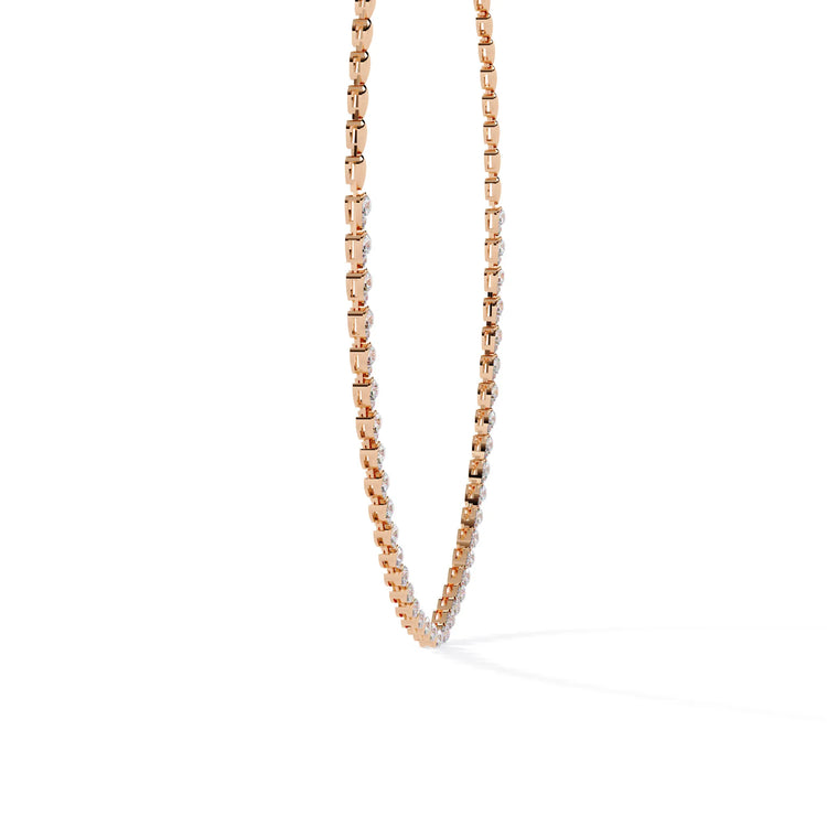 Eternal Twist Moissanite Necklace