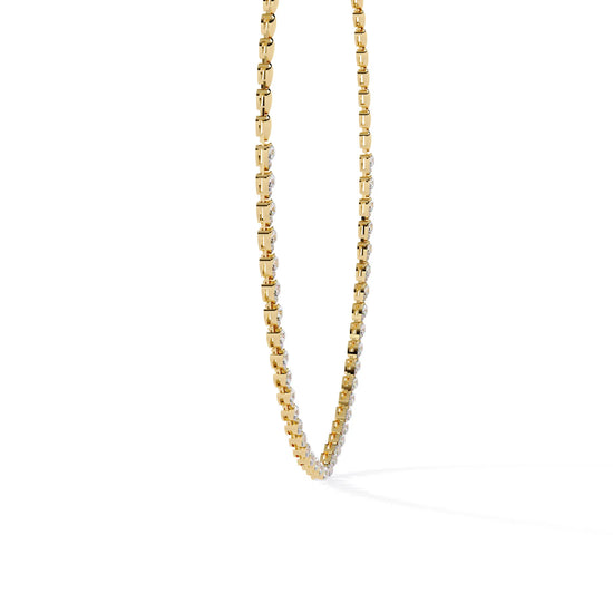 Eternal Twist Moissanite Necklace