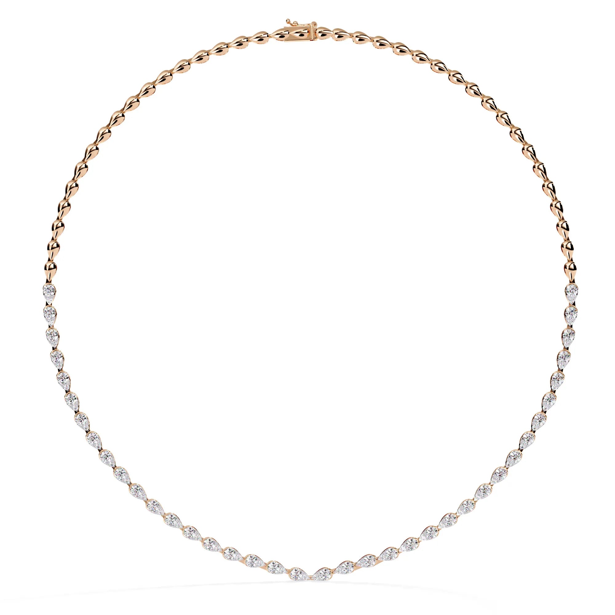Eternal Twist Moissanite Necklace