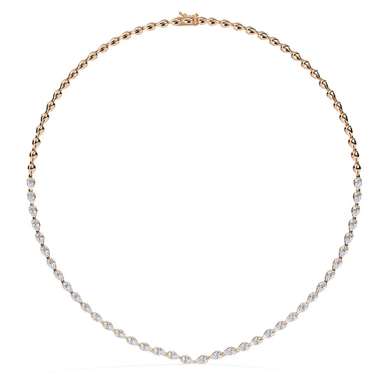Eternal Twist Moissanite Necklace