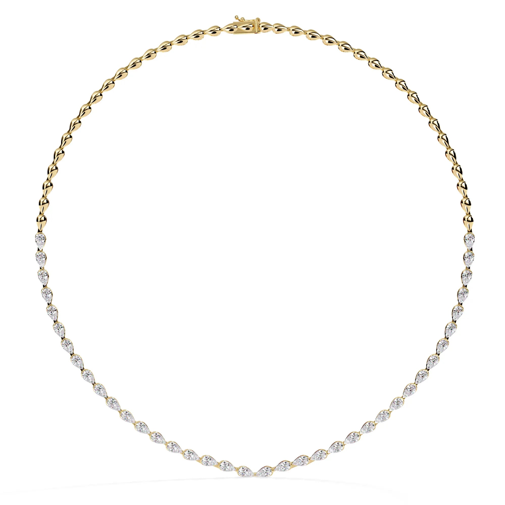 Eternal Twist Moissanite Necklace