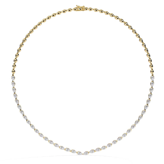 Eternal Twist Moissanite Necklace
