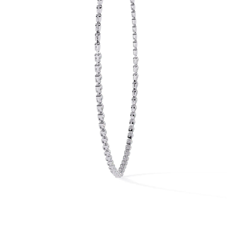 Eternal Twist Moissanite Necklace