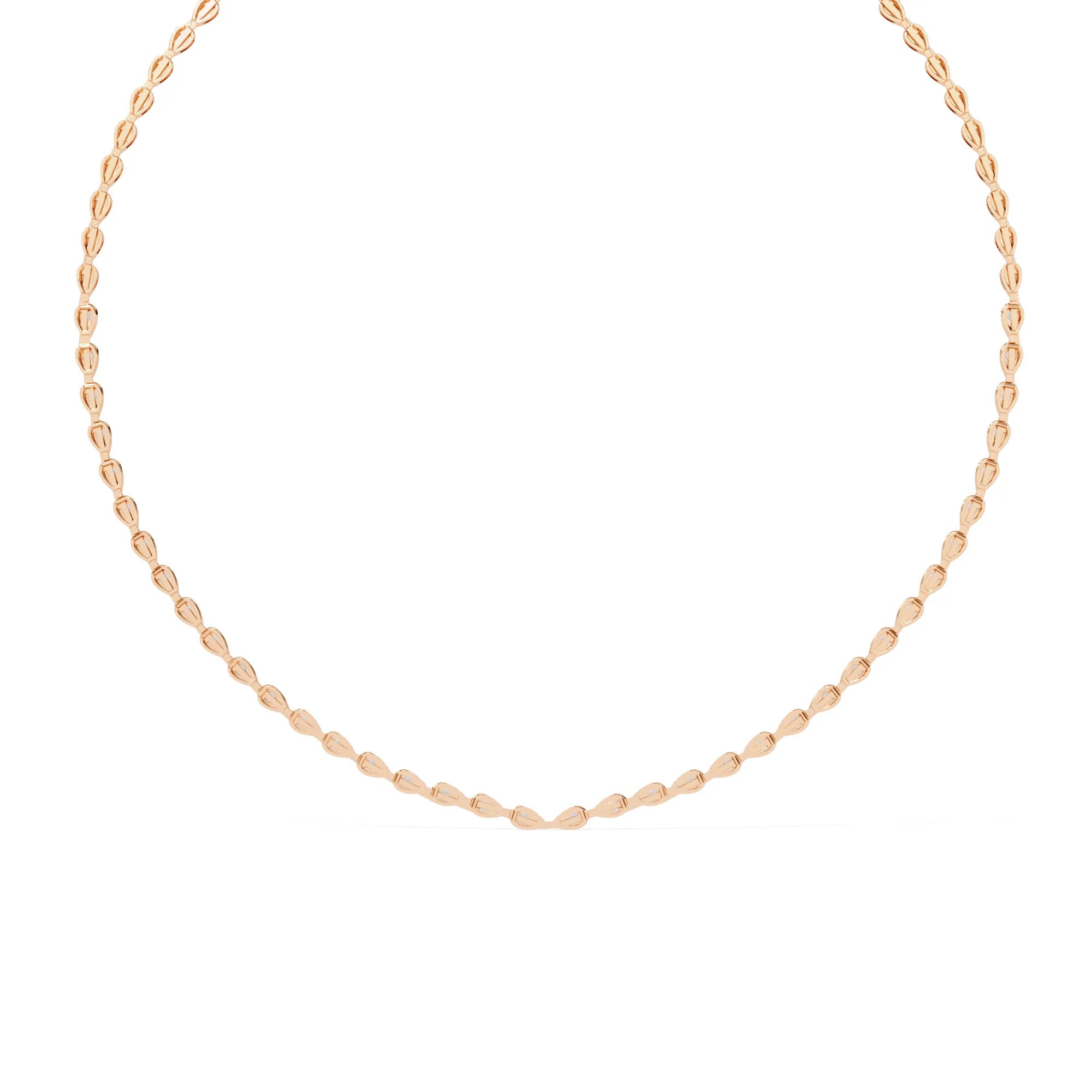 Eternal Twist Moissanite Necklace