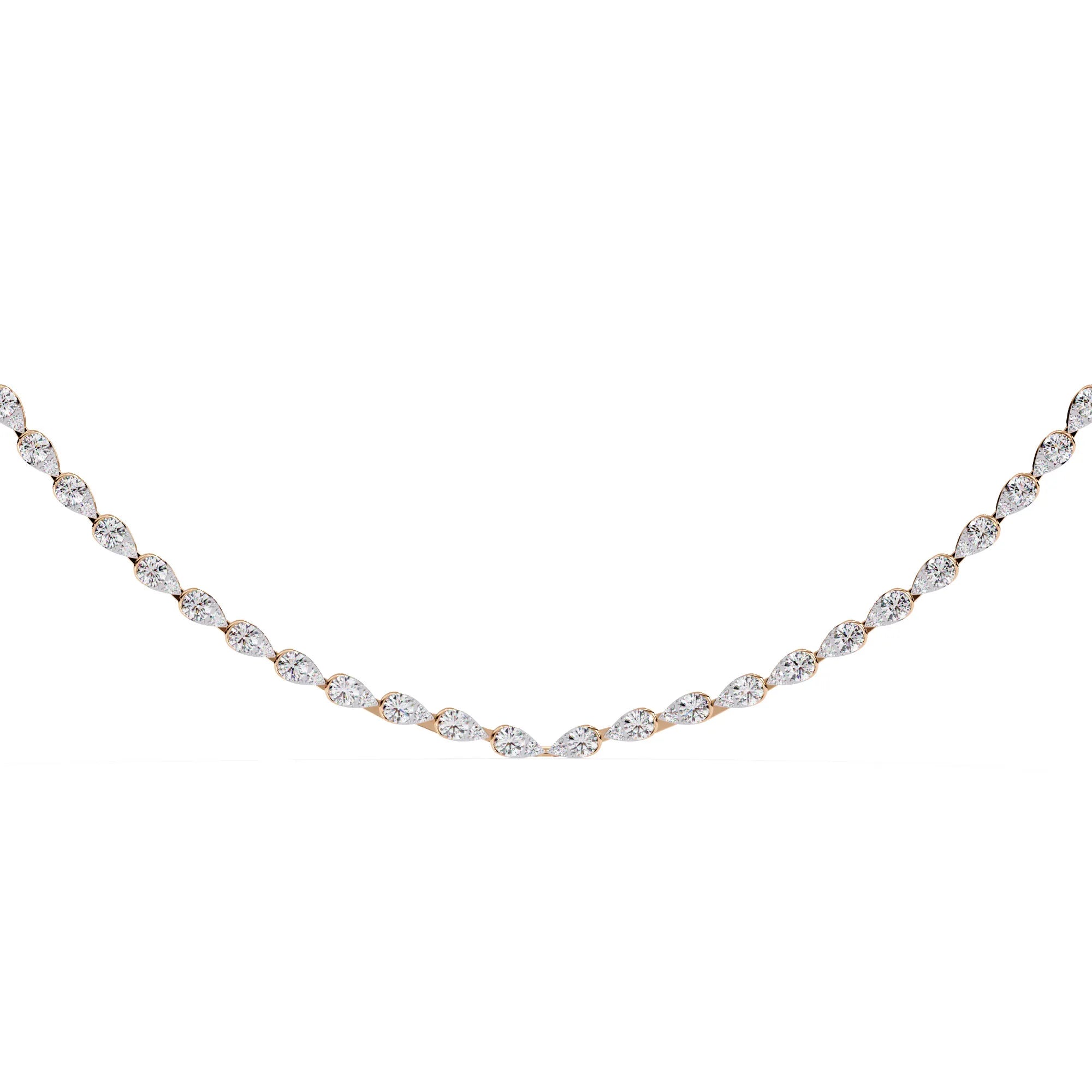 Eternal Twist Moissanite Necklace