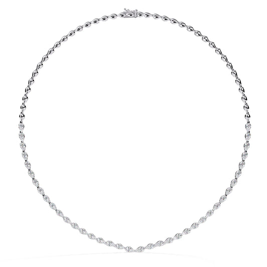 Eternal Twist Lab Diamond Necklace