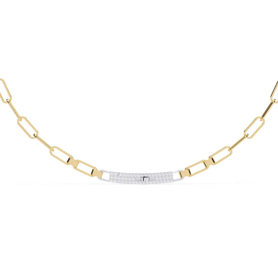 Chain of Moissanite Glamour