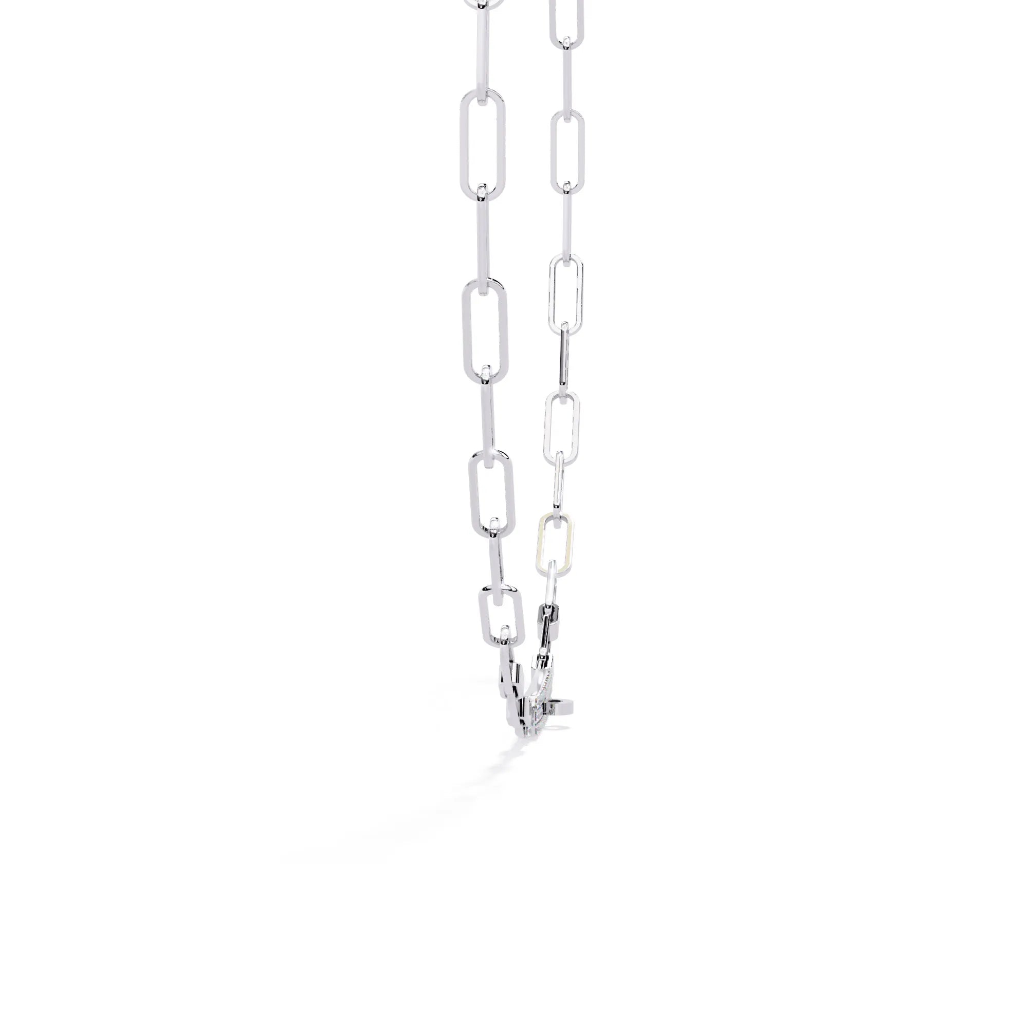 Chain of Moissanite Glamour