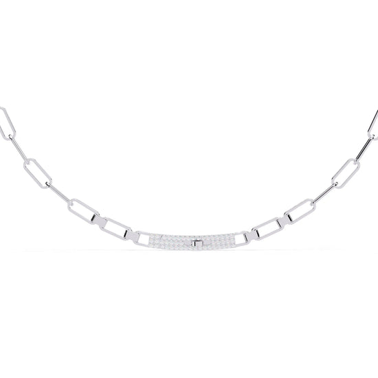 Chain of Moissanite Glamour