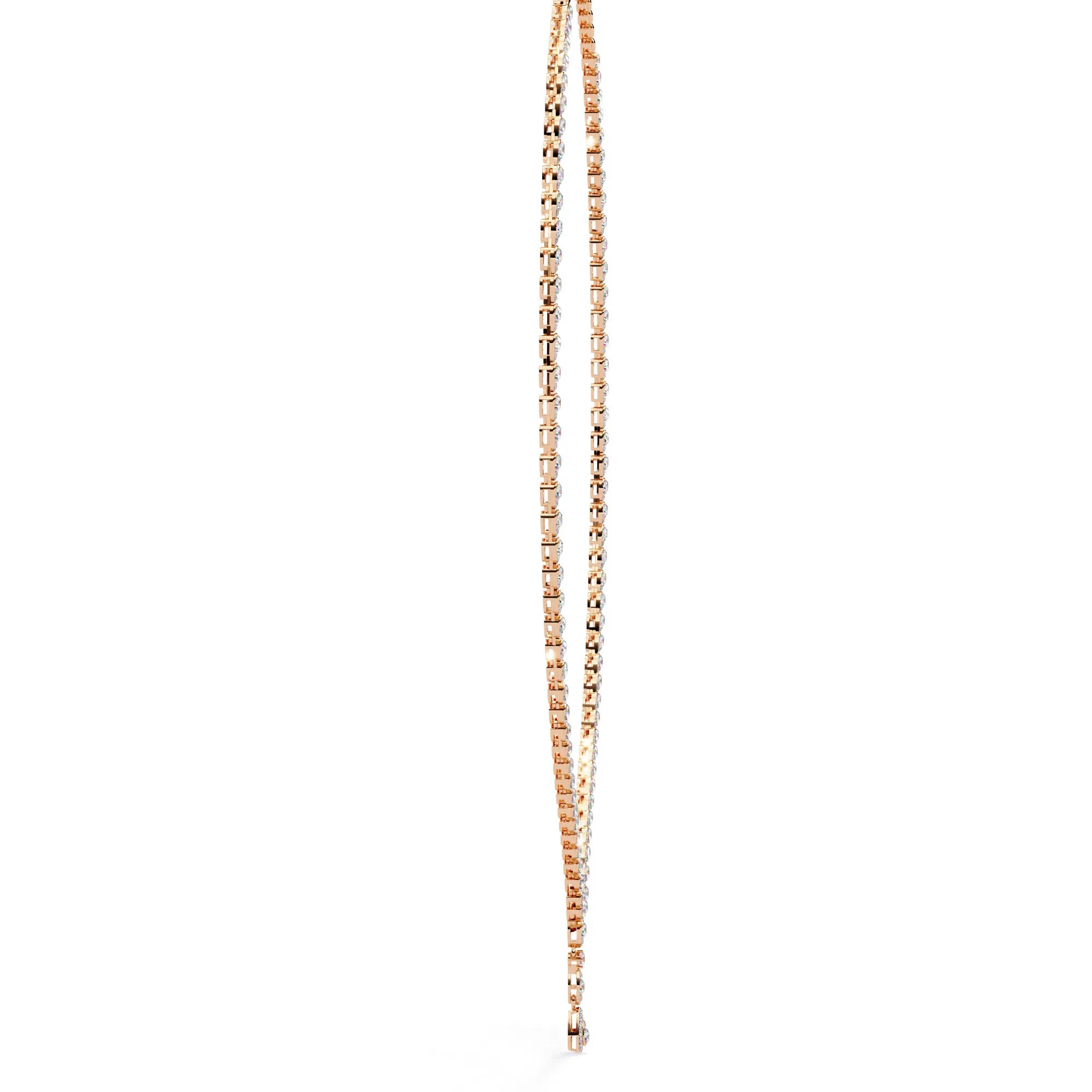 Moissanite Teardrop Necklace