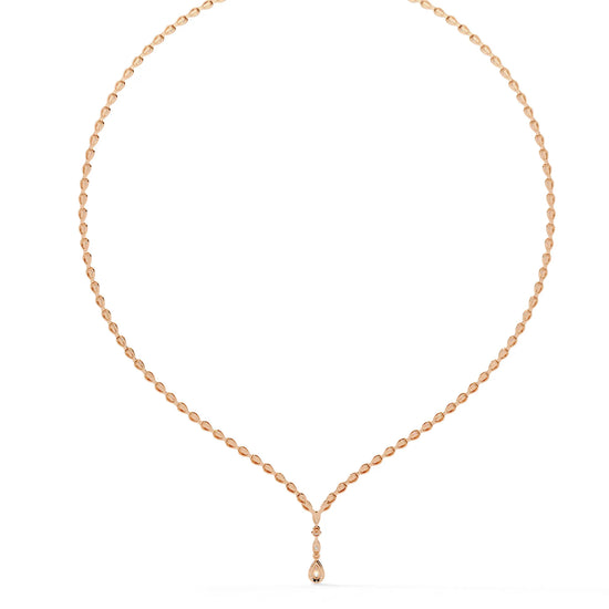 Moissanite Teardrop Necklace