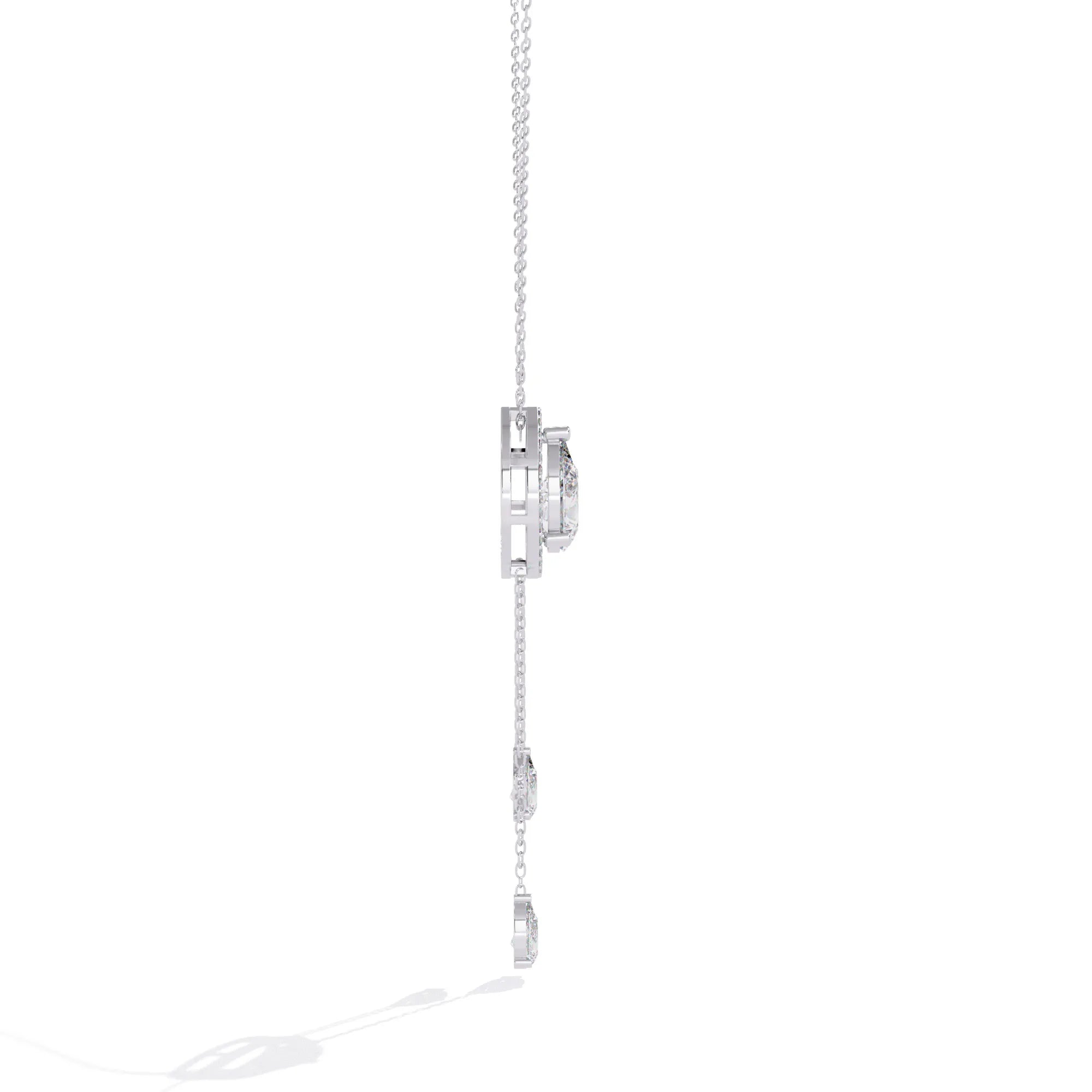 Eternal Raindrop Lab Diamond Necklace