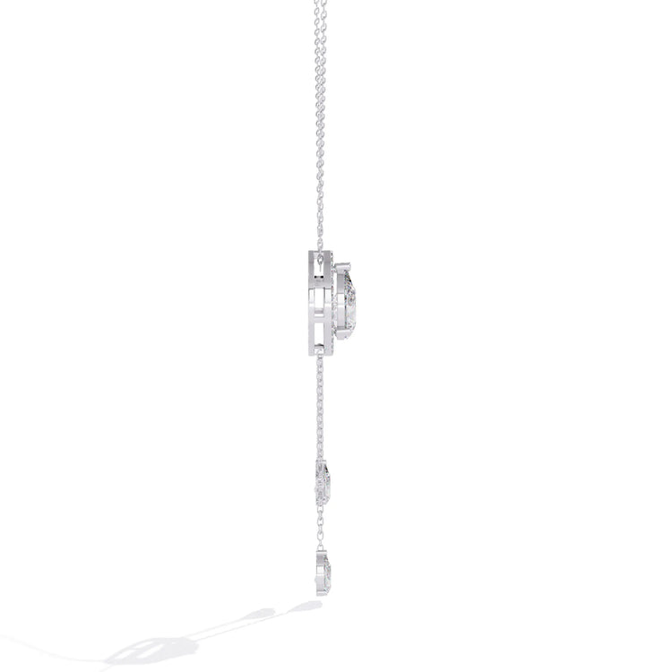 Eternal Raindrop Lab Diamond Necklace