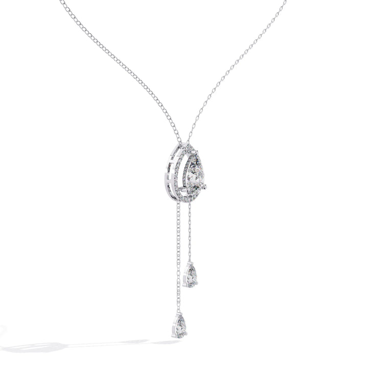 Eternal Raindrop Lab Diamond Necklace