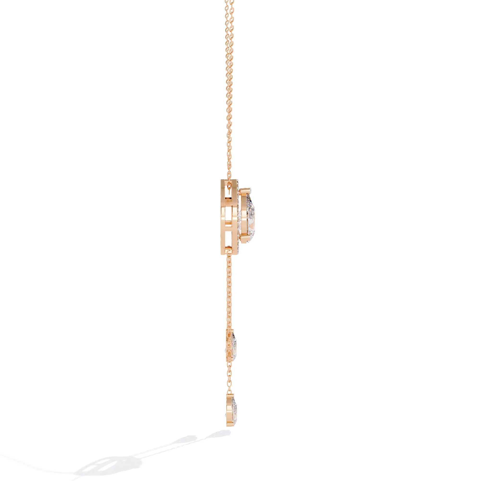 Eternal Raindrop Lab Diamond Necklace
