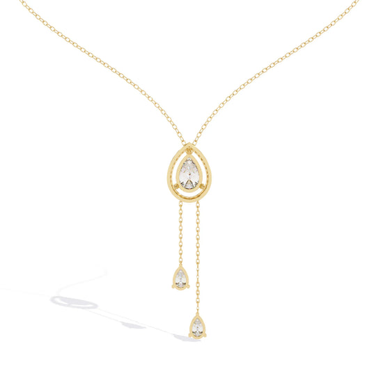 Eternal Raindrop Lab Diamond Necklace