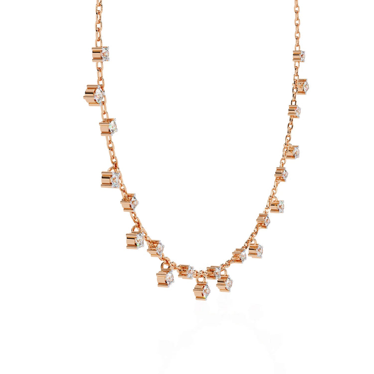 Twilight Dazzle Moissanite Necklace