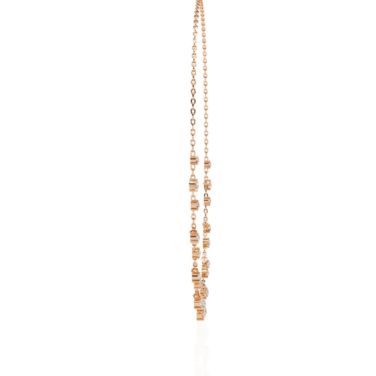 Twilight Dazzle Lab Diamond Necklace