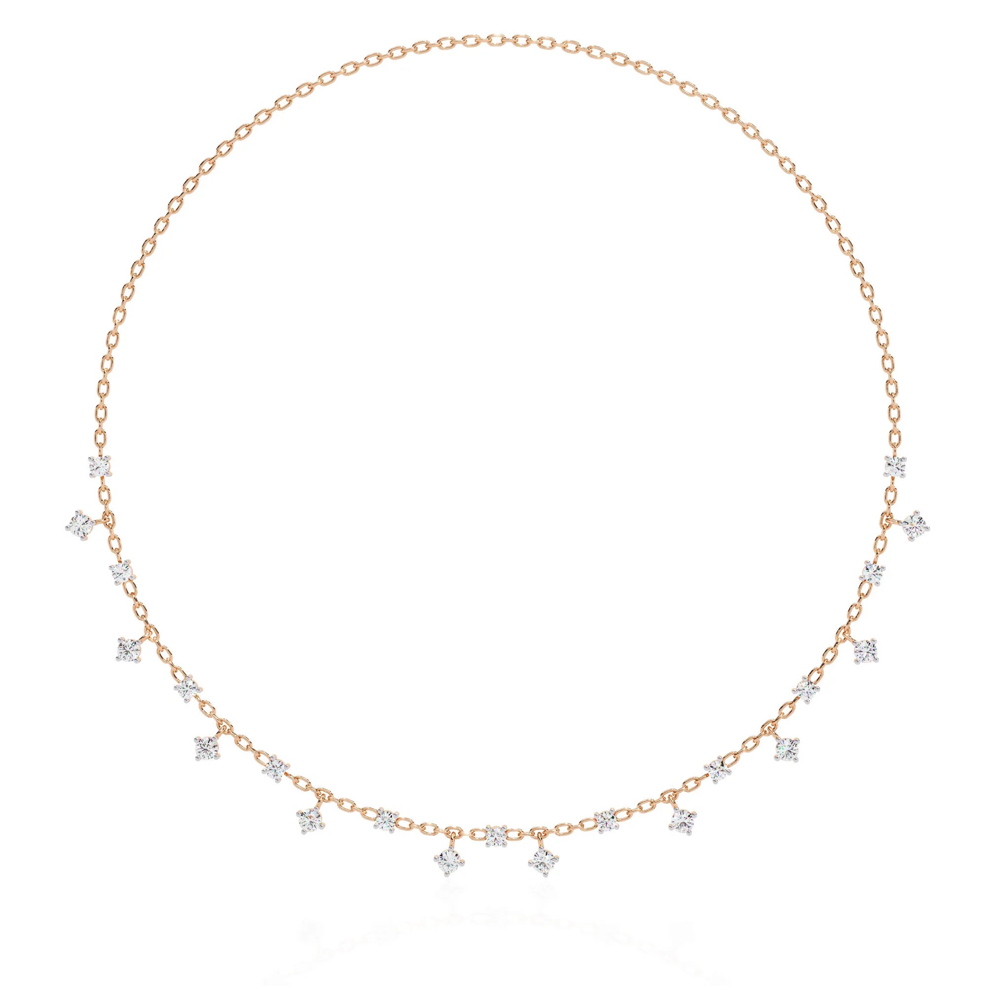 Twilight Dazzle Lab Diamond Necklace