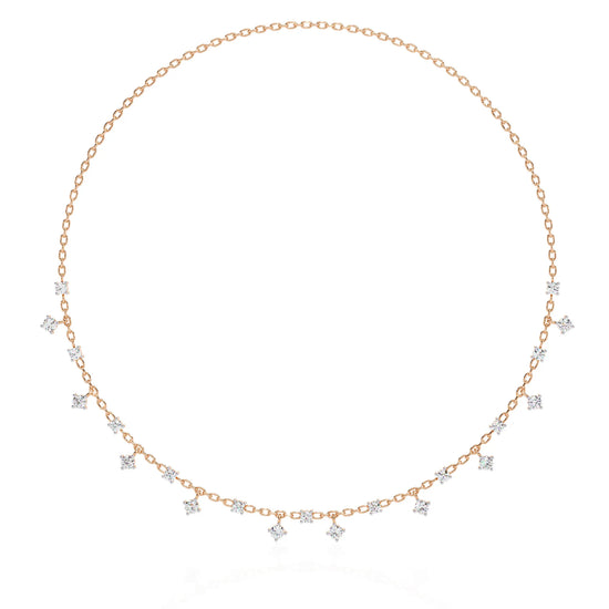 Twilight Dazzle Lab Diamond Necklace