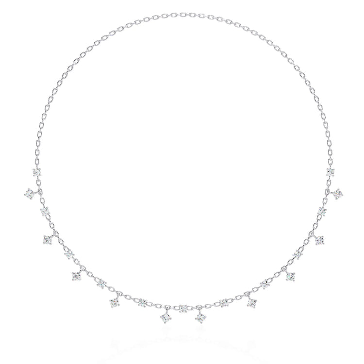 Twilight Dazzle Lab Diamond Necklace