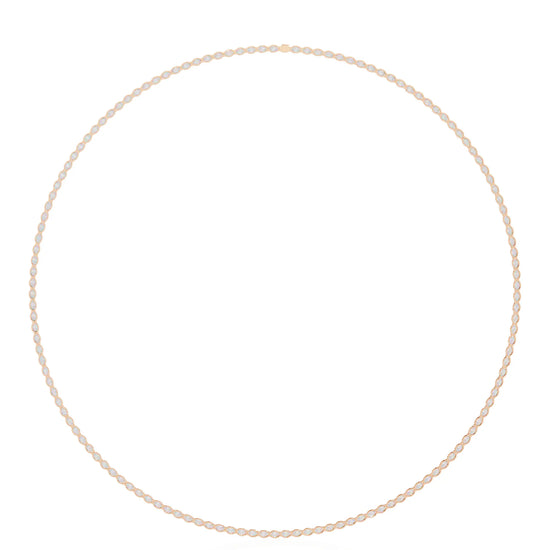 Radiant Rounds Tennis Lab Diamond Necklace