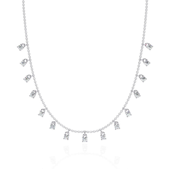 Classic Cascade Lab Diamond Necklace