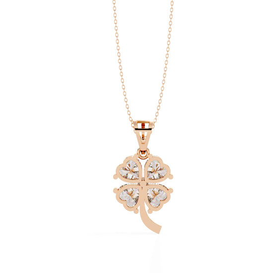 Eternal Blossom Moissanite Pendant
