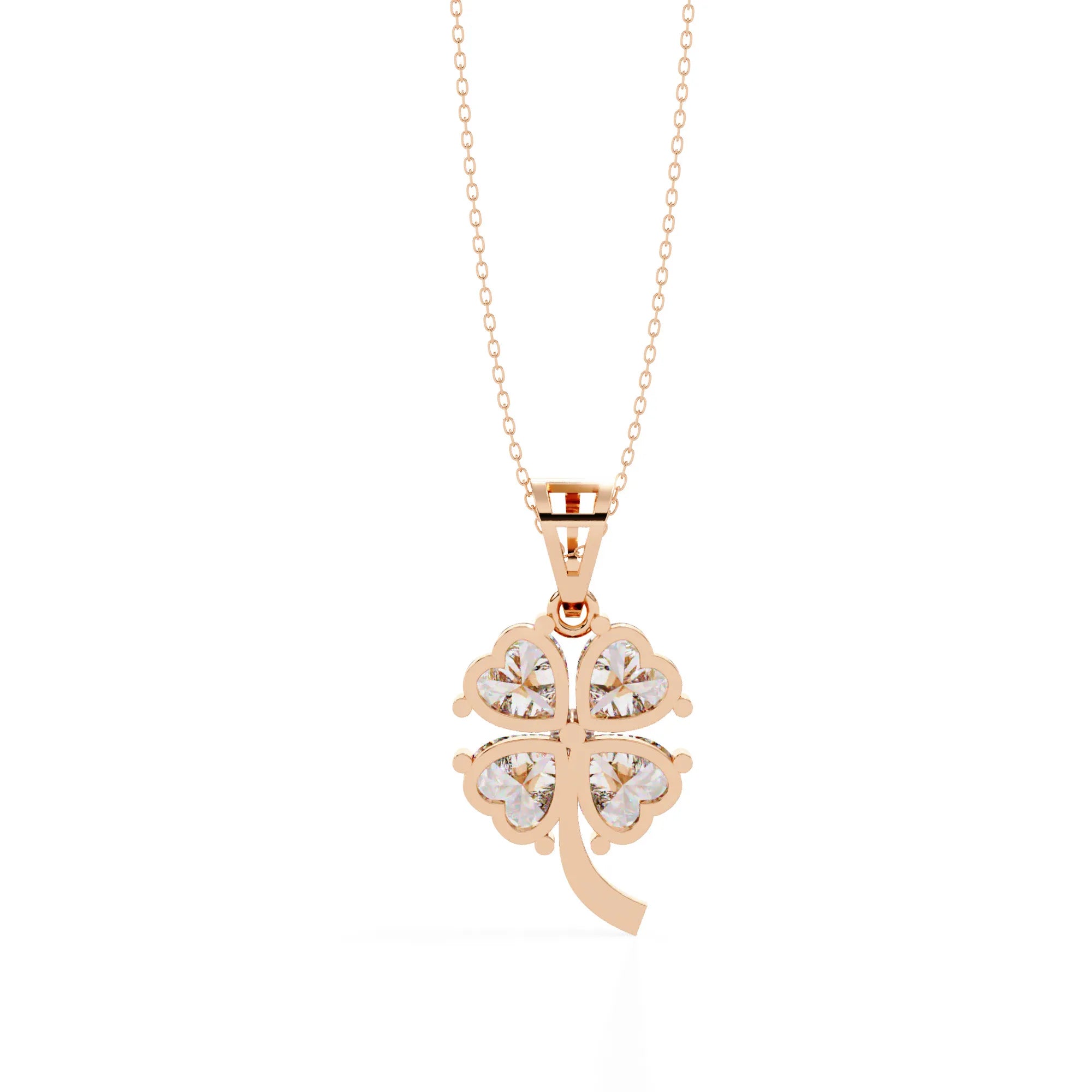 Eternal Blossom Lab Diamond Pendant