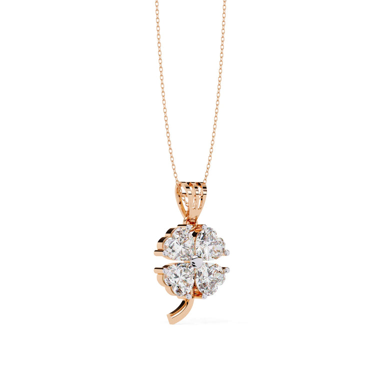 Eternal Blossom Lab Diamond Pendant