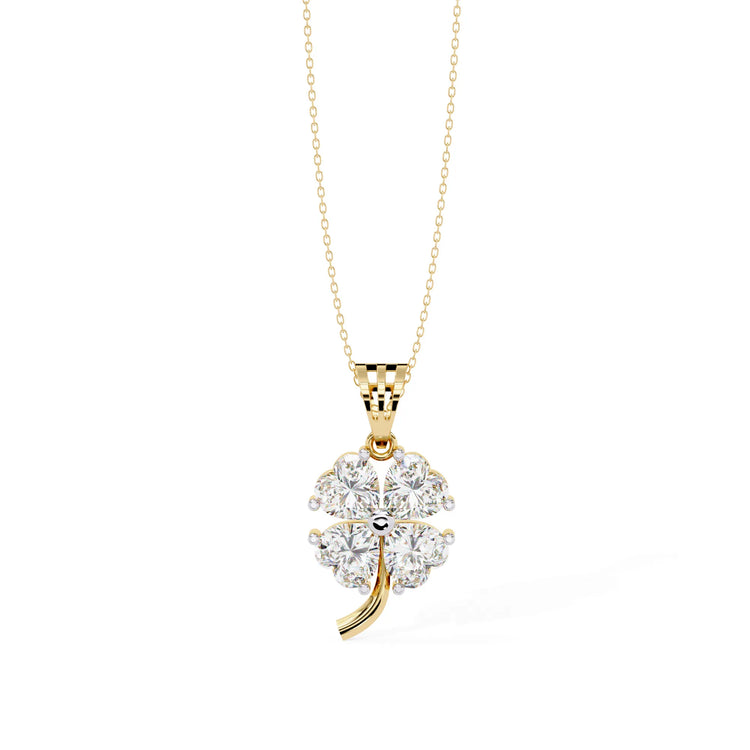 Eternal Blossom Moissanite Pendant