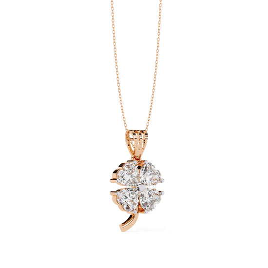 Eternal Blossom Moissanite Pendant