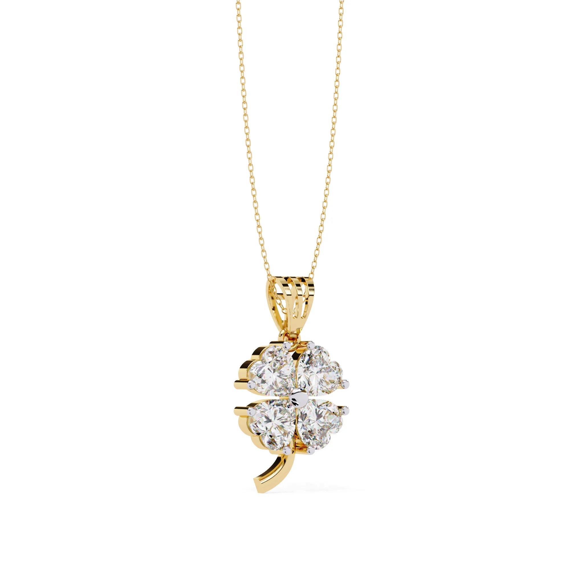 Eternal Blossom Lab Diamond Pendant