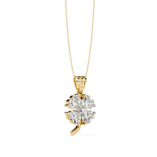 Eternal Blossom Lab Diamond Pendant