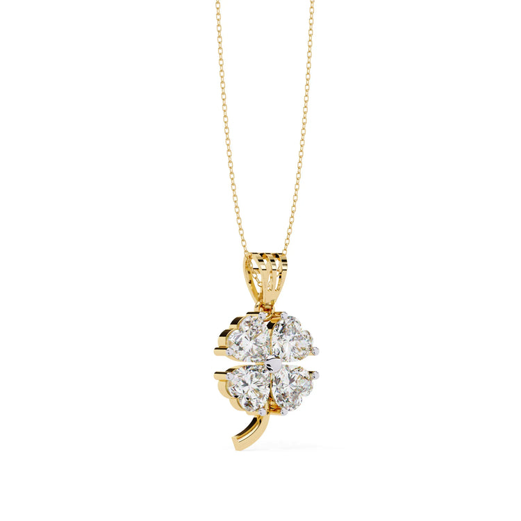 Eternal Blossom Lab Diamond Pendant