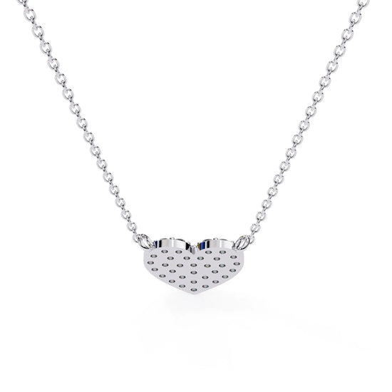 Love Glow Lab Diamond Heart Pendant