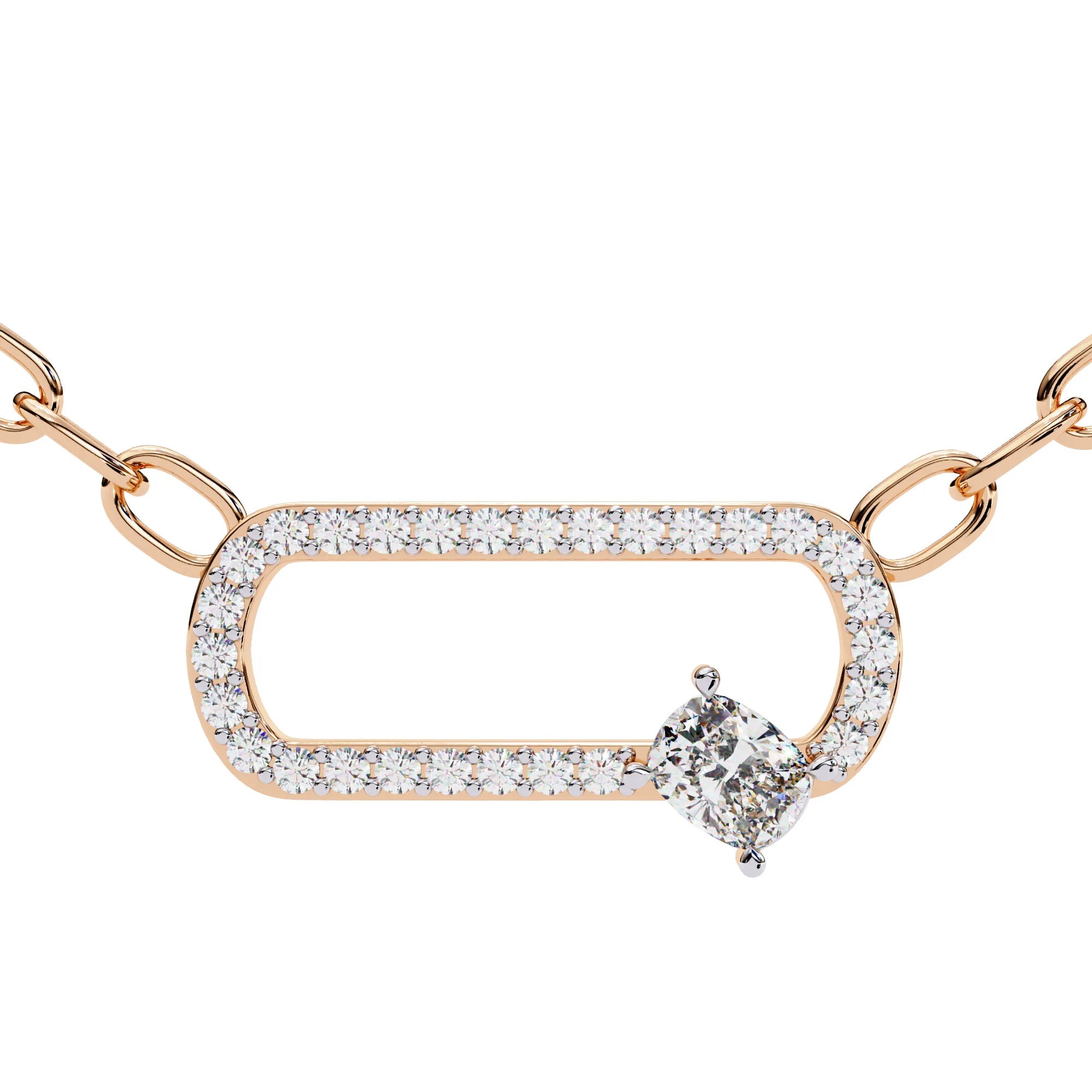 Modern Elegance Lab Diamond Pendant