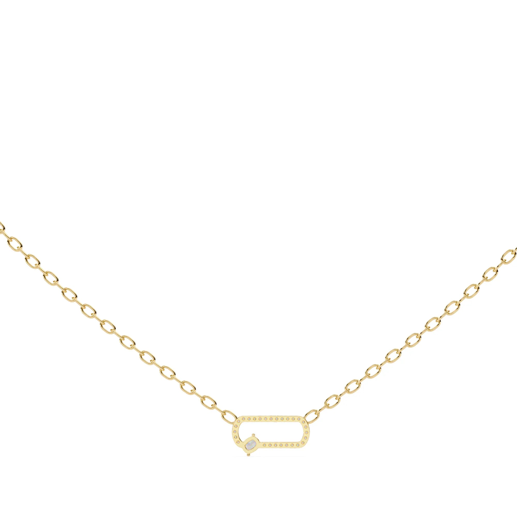 Modern Elegance Lab Diamond Pendant