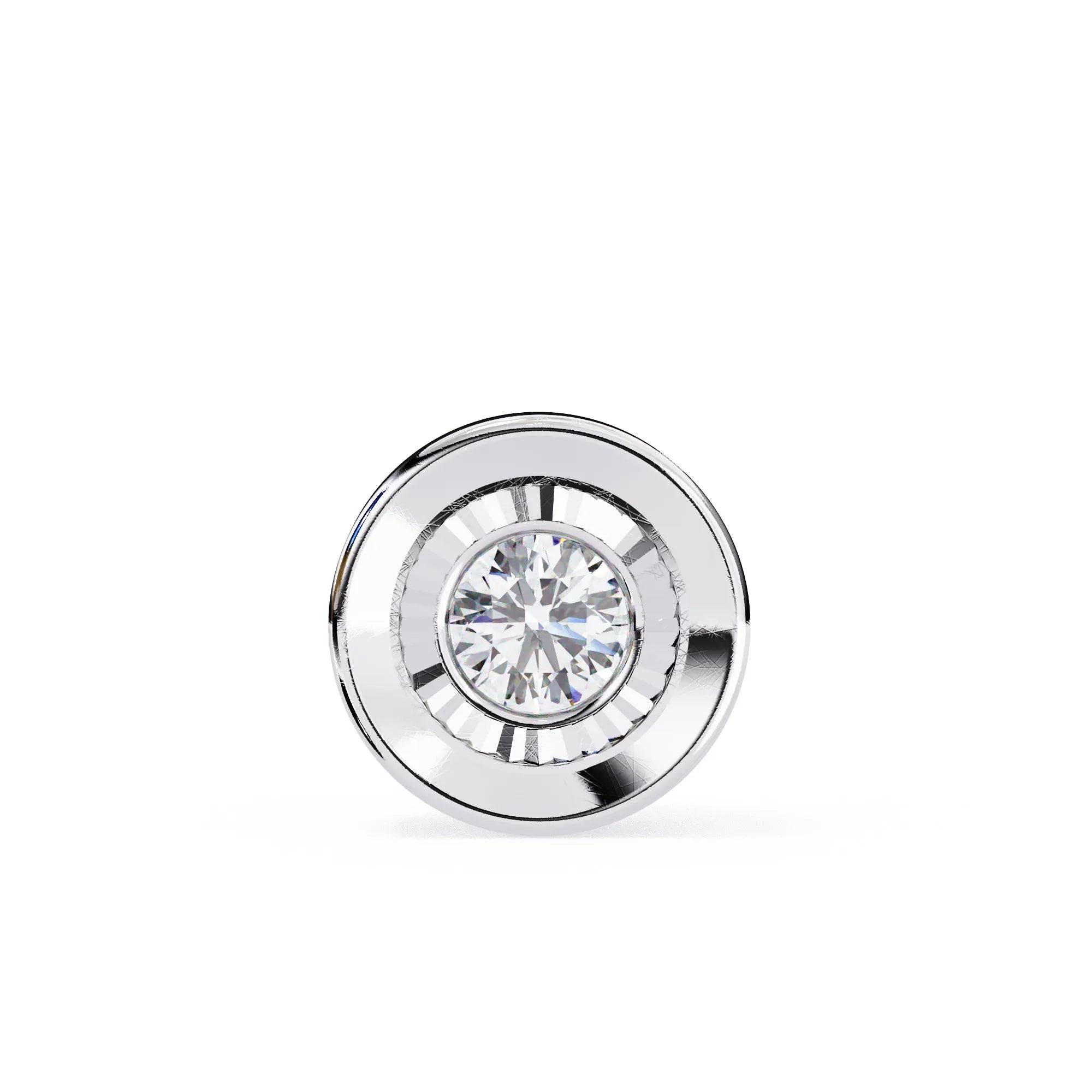 Round Cut Classic Lab Diamond Solitaire Pendant