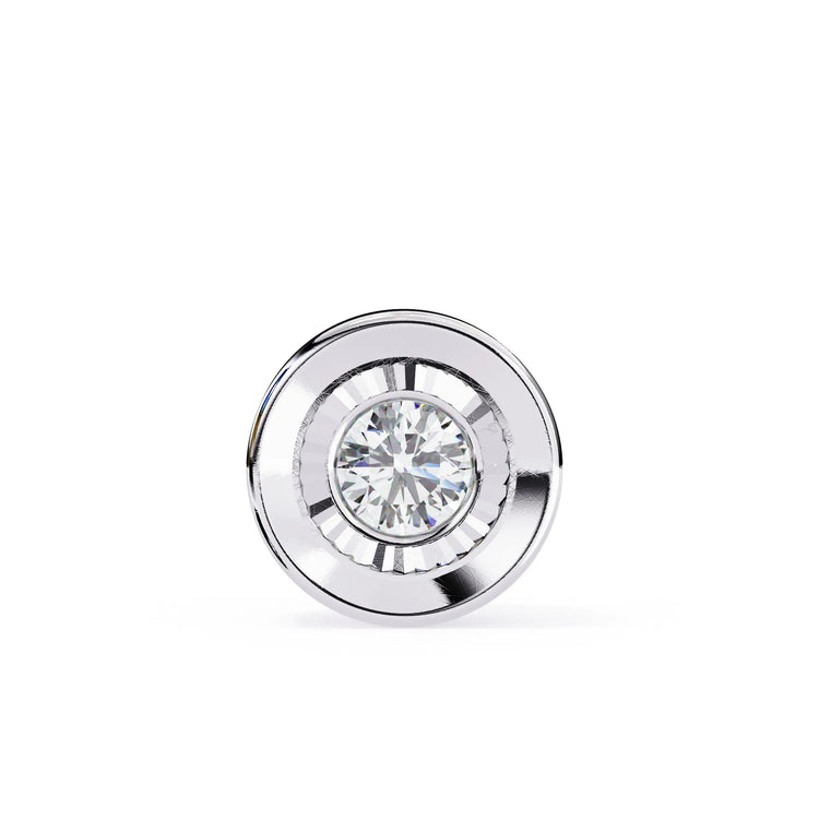 Round Cut Classic Lab Diamond Solitaire Pendant