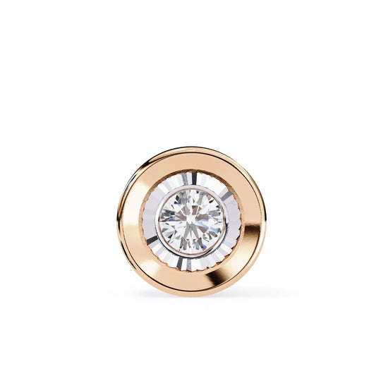 Round Cut Classic Moissanite Solitaire Pendant