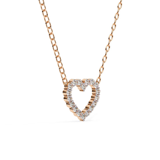 Heart Shape Lab Diamond Pendant