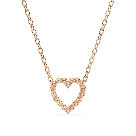 Heart Shape Lab Diamond Pendant
