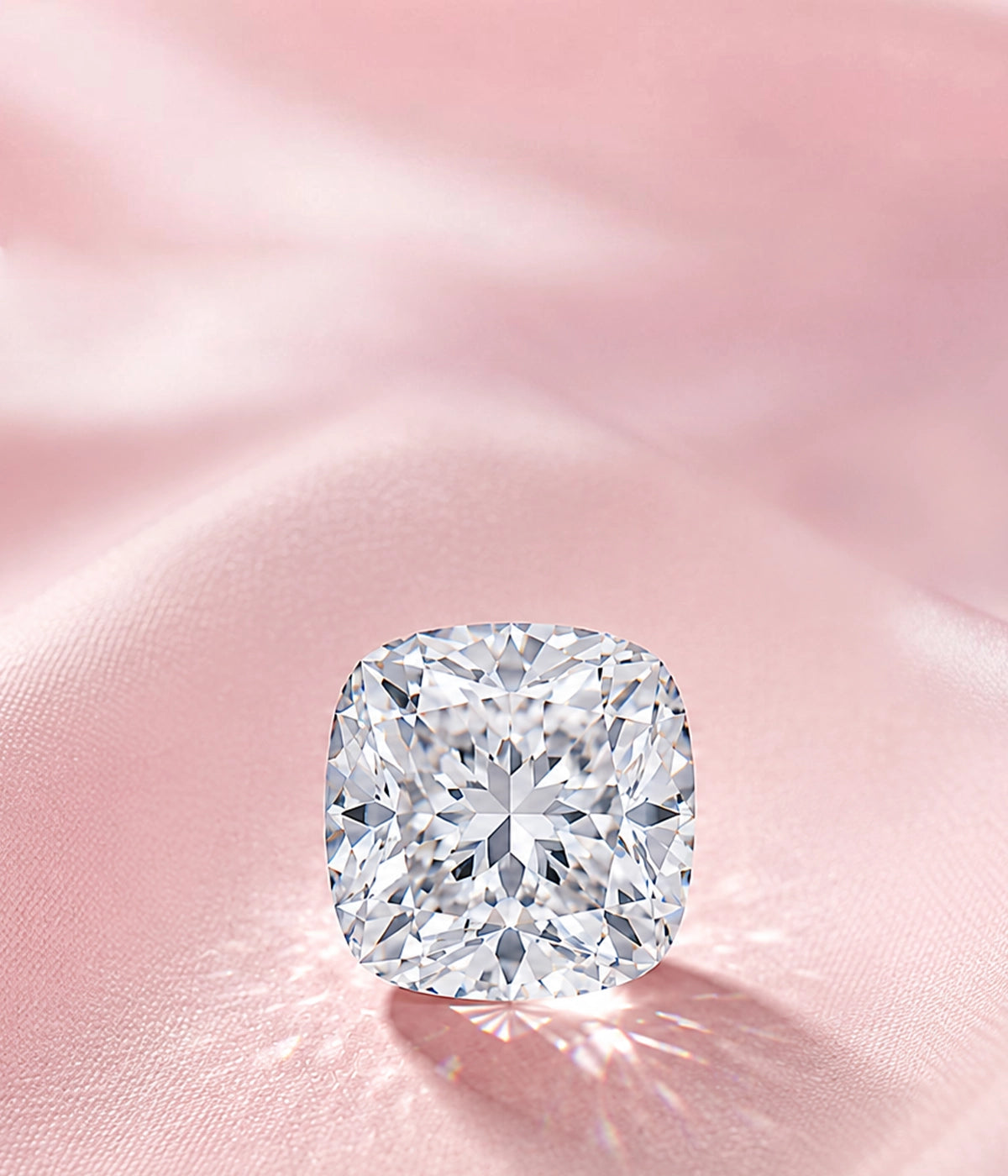 Cushion Cut Lab Grown Diamond Engagement Rings